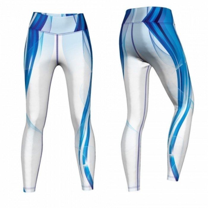 Mesh-Panel Sublimation Leggings