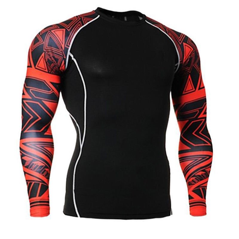 MMA Long-Sleeve Compression Rash Guard