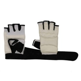 Off-White Mesh-Back Grappling Gloves
