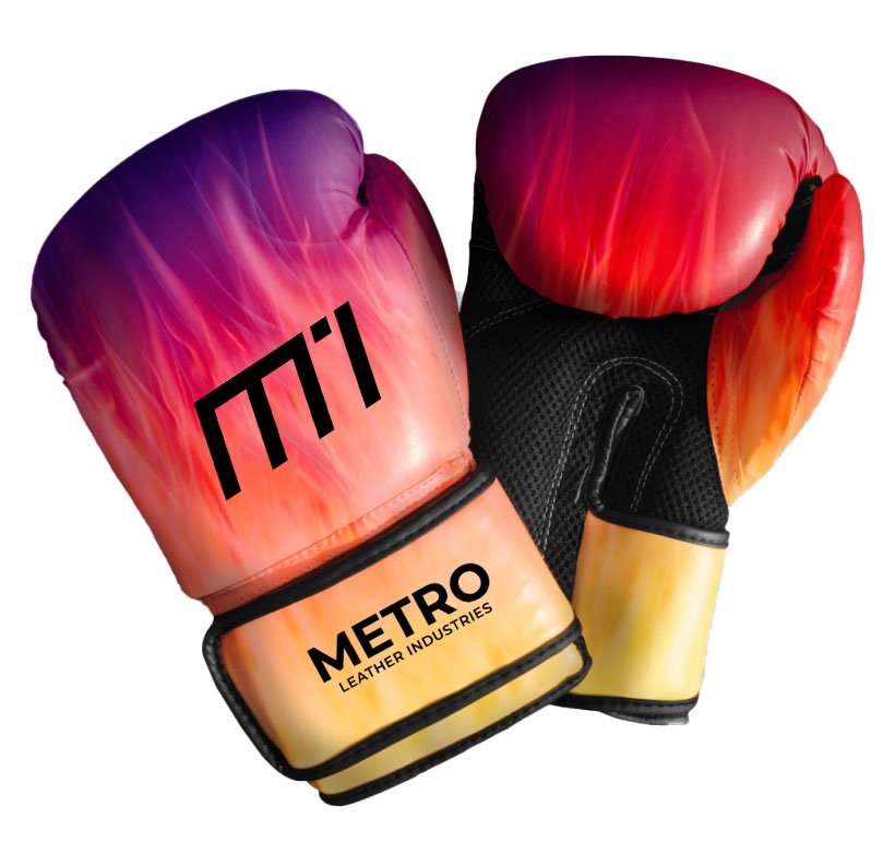 USA Flag Print Boxing Gloves