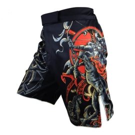 Archer Mythological Print Fight Shorts