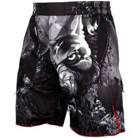 Snarling Wolf Graphic Fight Shorts