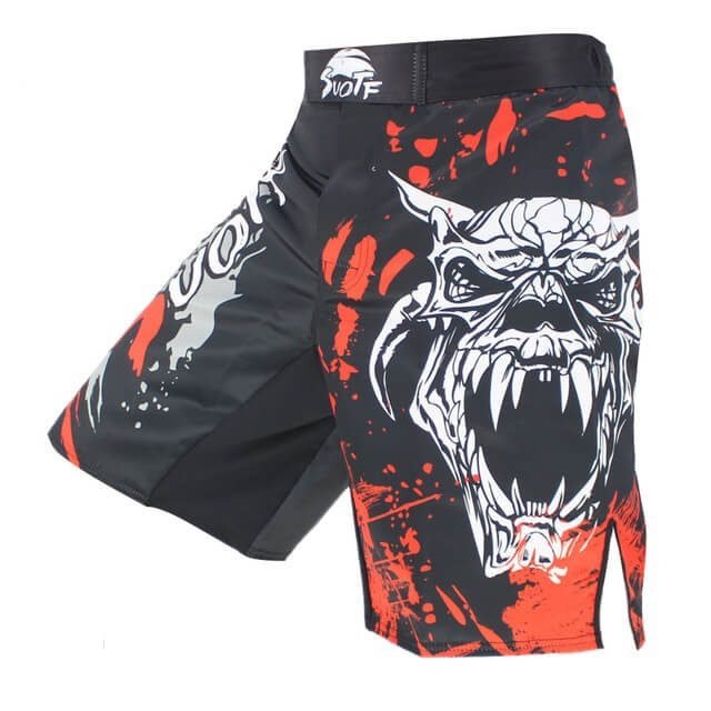 Blood Splatter Demon Fight Shorts