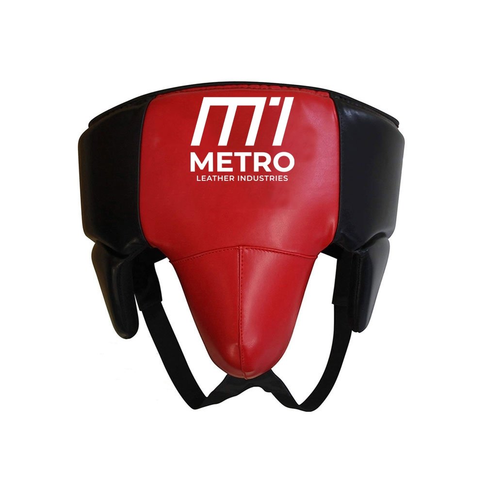 Padded Leather Groin & Abdominal Guard