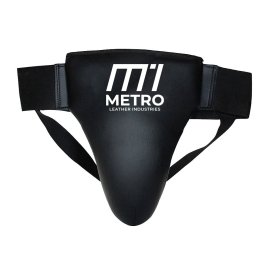 Pro Leather Groin Protector with Hip Padding
