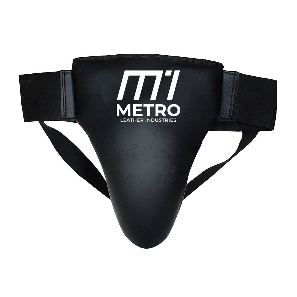 Pro Leather Groin Protector with Hip Padding