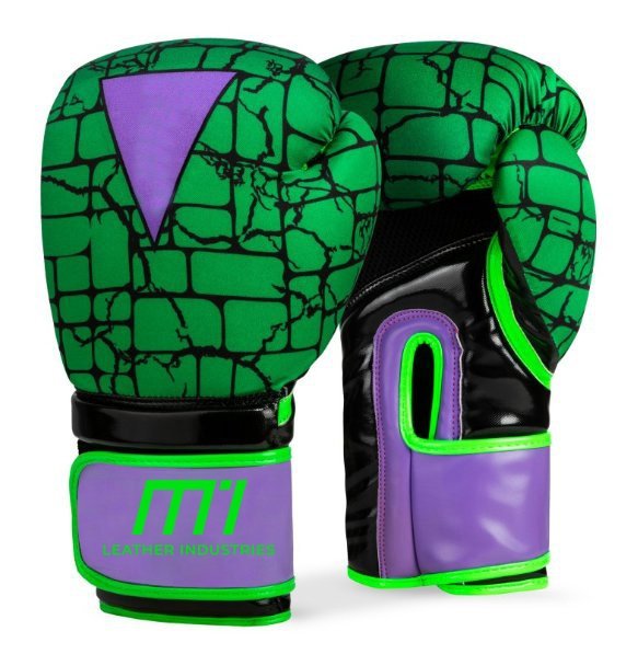 Black & Red Hybrid Boxing Gloves