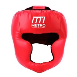 Red Pro Sparring Head Guard