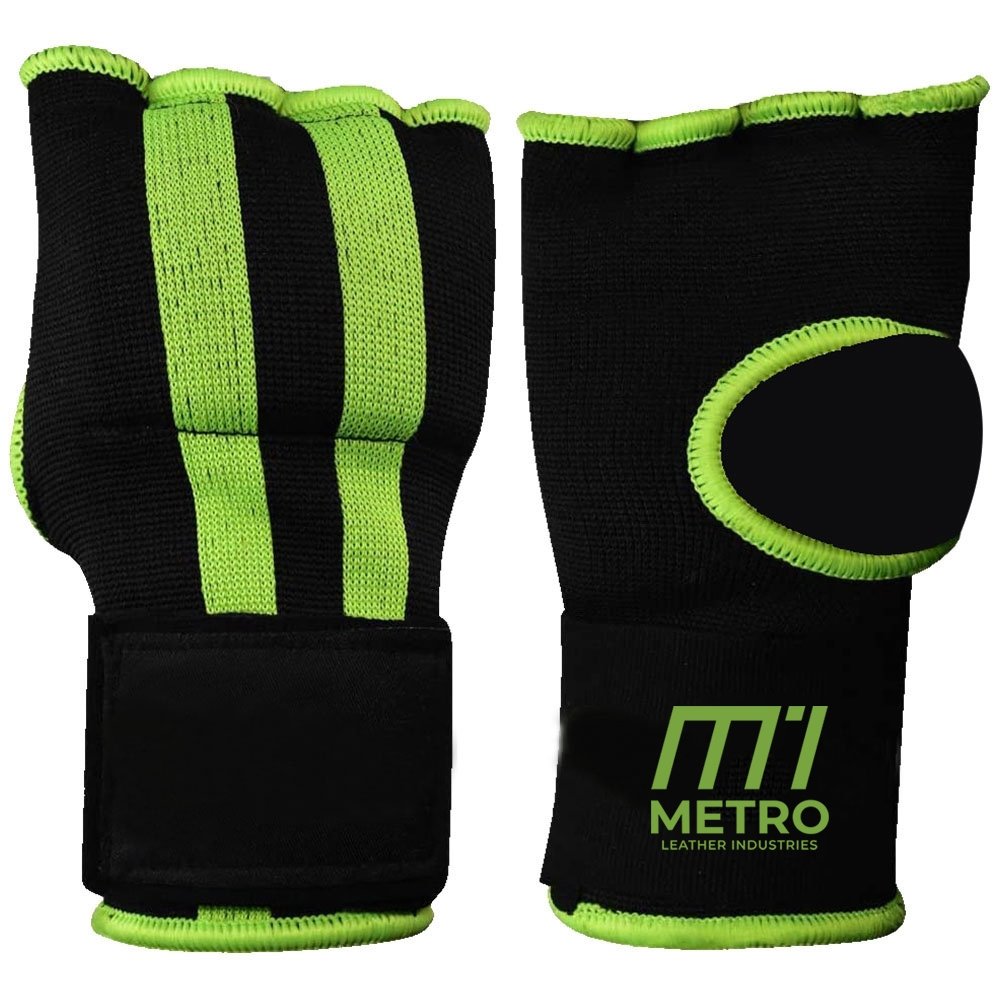 Black & Neon Green Quick Gel Wraps