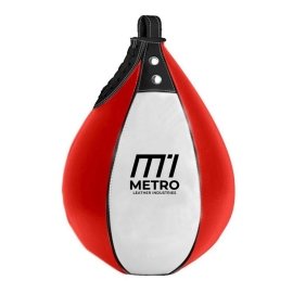 Red & White Panel Speed Bag